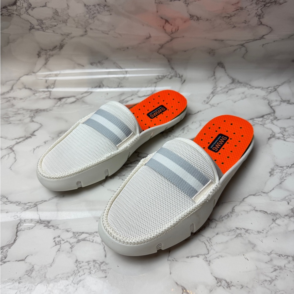 Unisex Swims Slide Loafer White EU Size 40